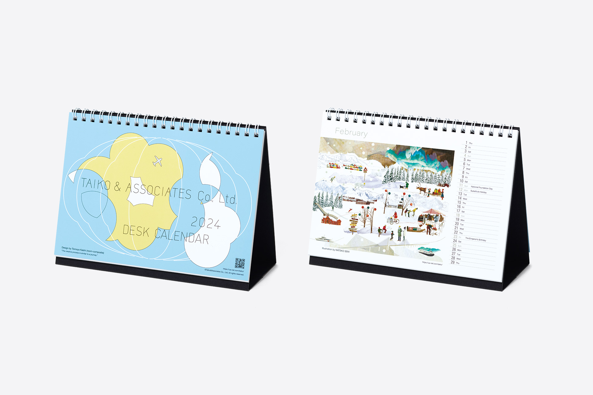 TAIKO&ASSOCIATES 2024 DESK CALENDAR